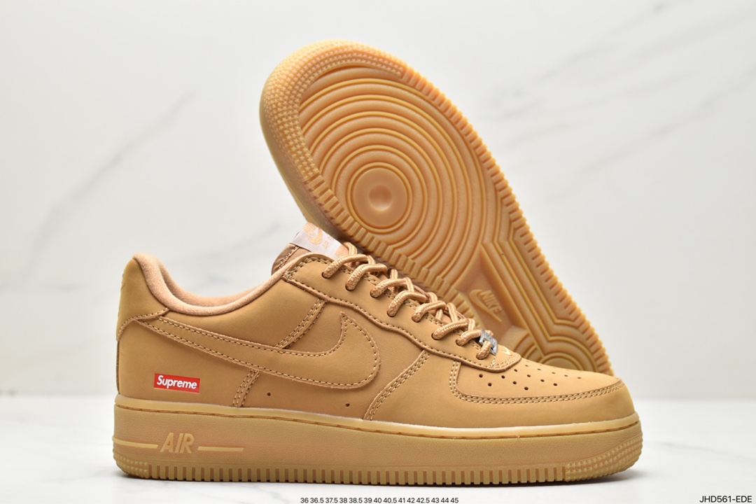 190  Air Force 1 Low'07”White”空军一号经典“联名白红LOGO”CU9225-100 /001/200