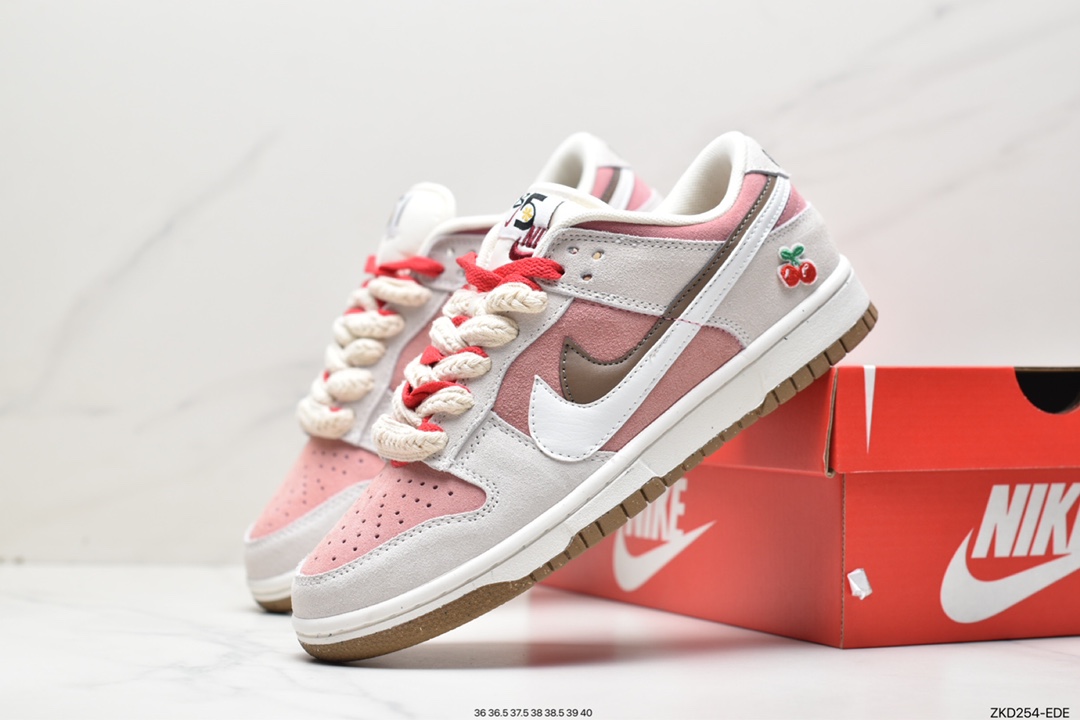 270 SB Dunk Low SE”85 Double Swoosh/Grey/Brown Bear”扣篮板鞋DO9457-123