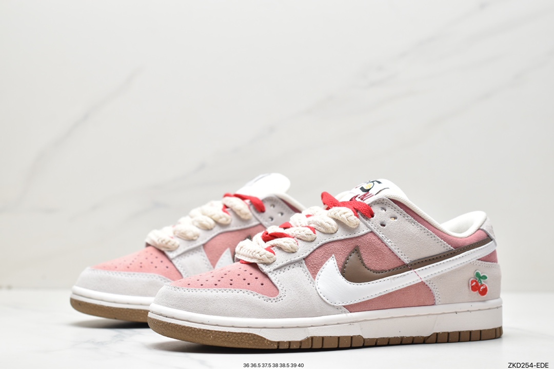 270 SB Dunk Low SE”85 Double Swoosh/Grey/Brown Bear”扣篮板鞋DO9457-123