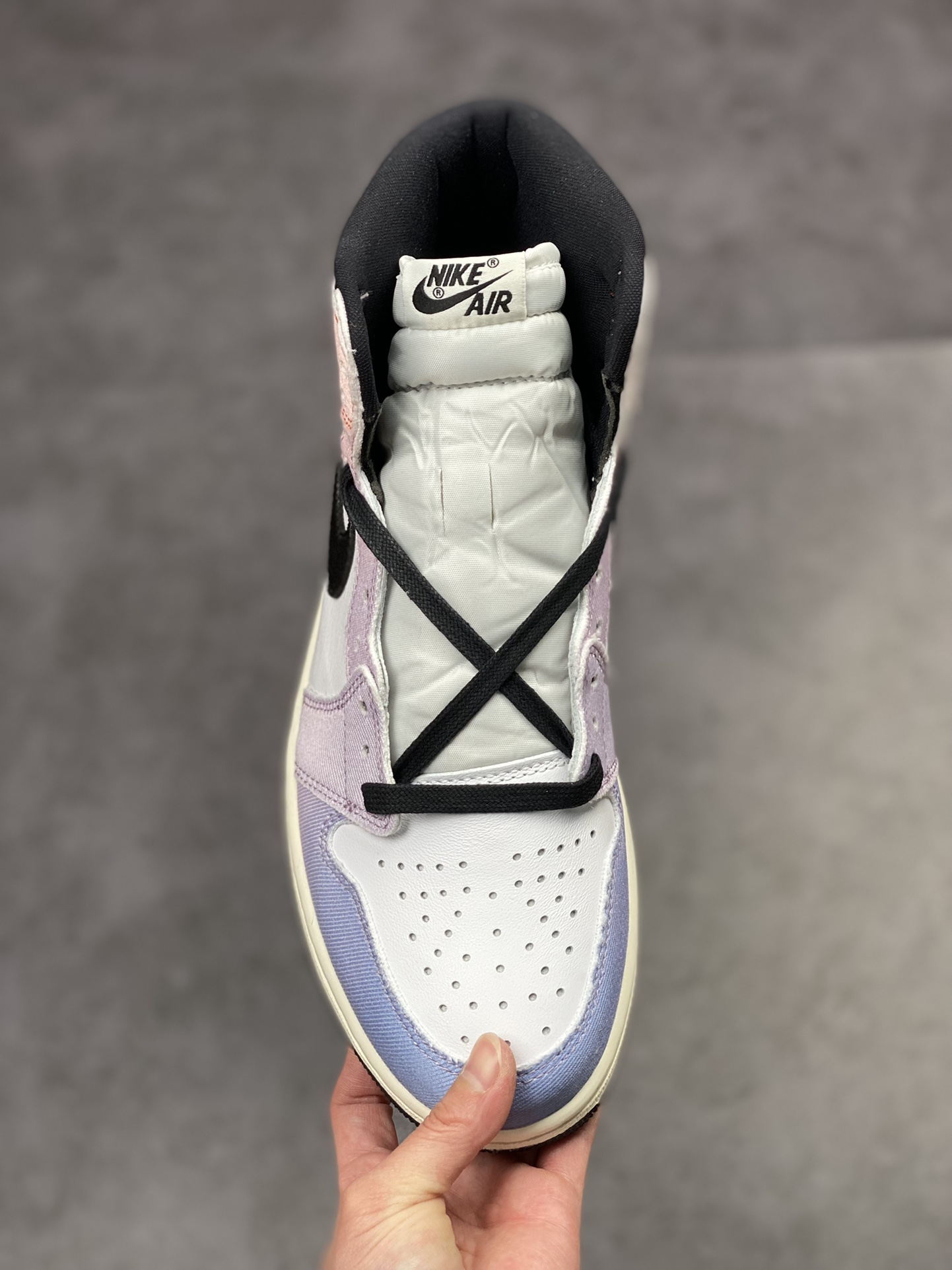 260 Air Jordan 1 High OG ”Craft” 复古白紫渐变色DX0054-805