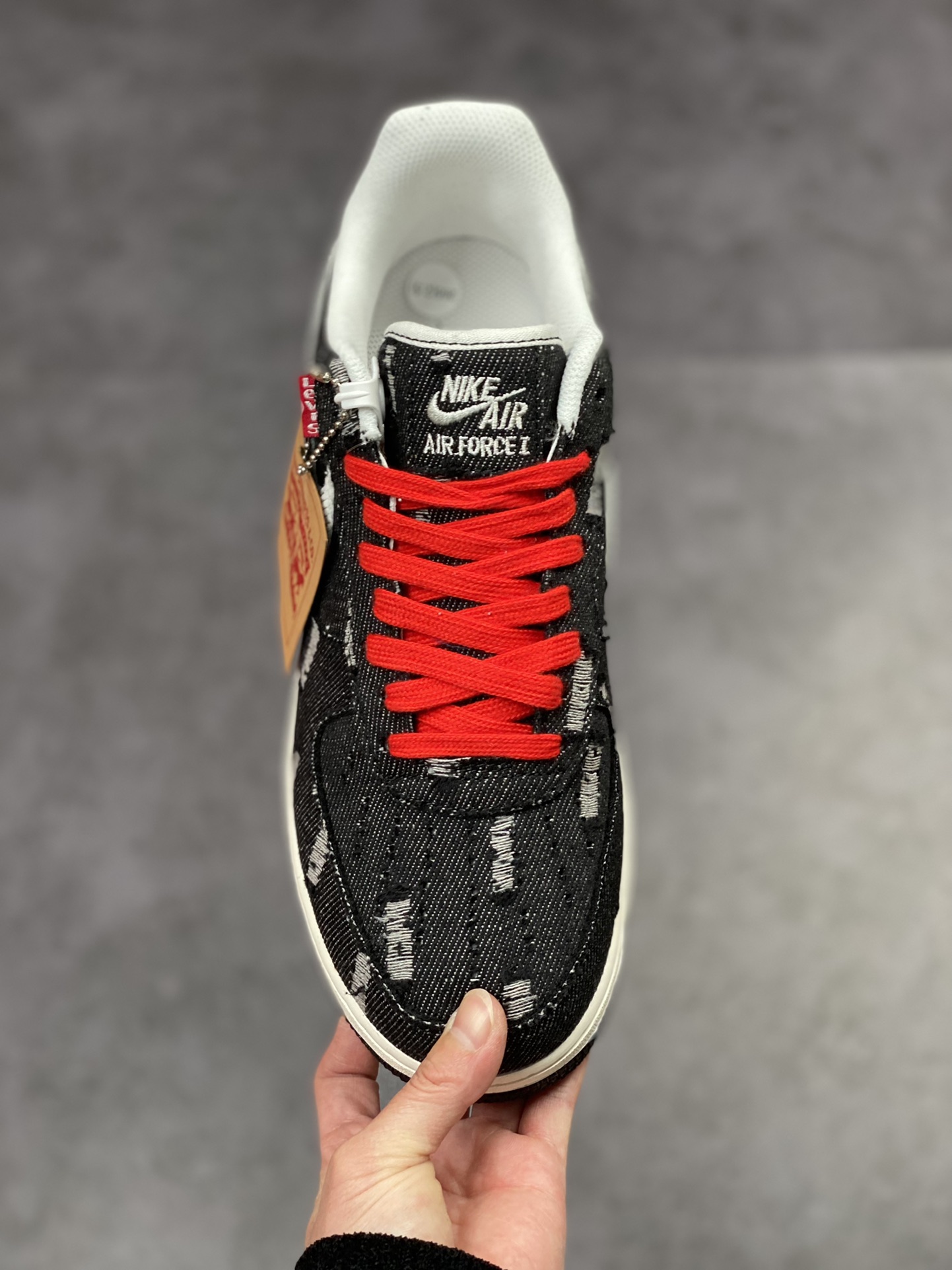 230 Nike Air Force 1 Low 07 李维斯牛仔黑LE5050-011