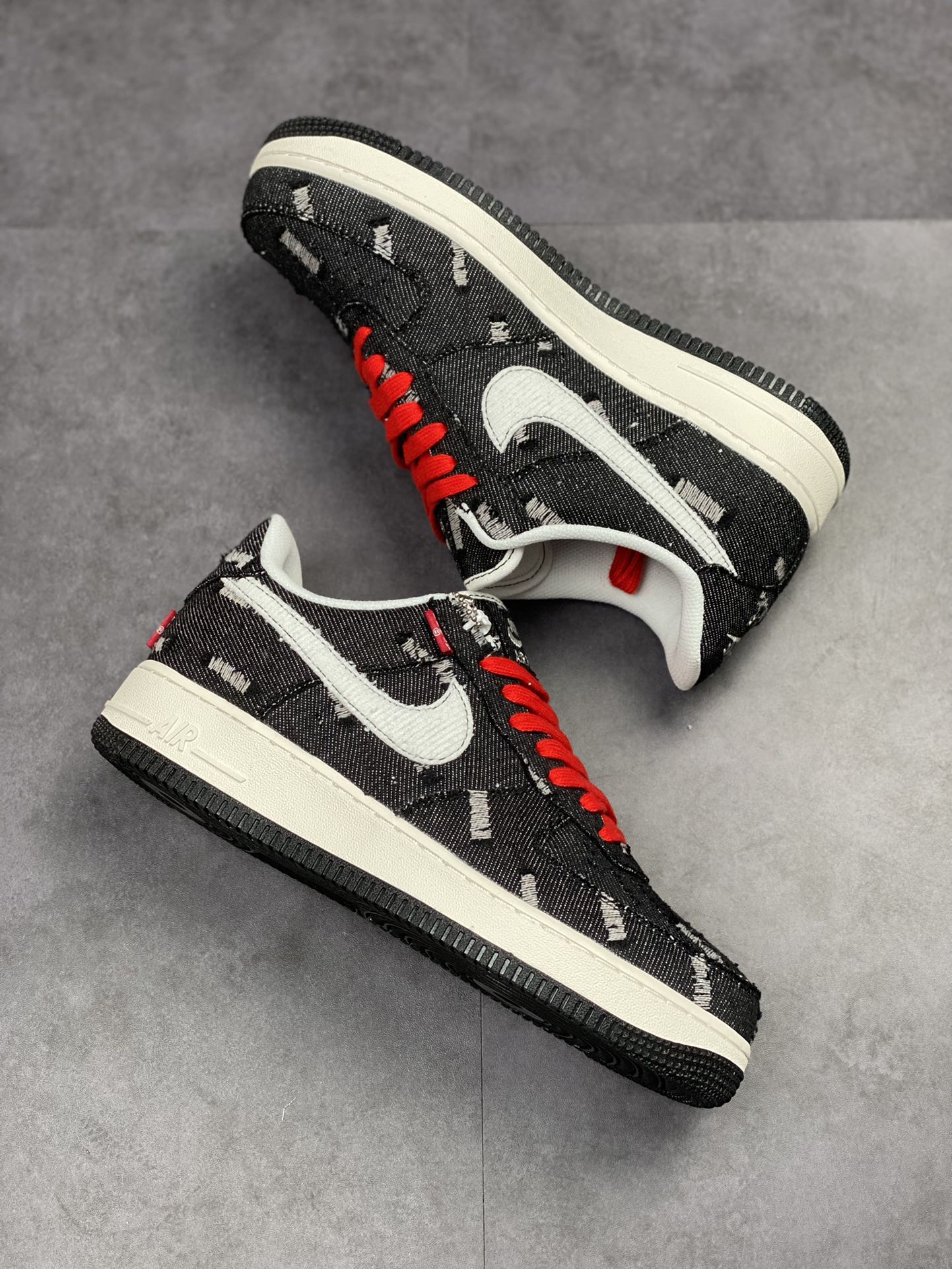230 Nike Air Force 1 Low 07 李维斯牛仔黑LE5050-011