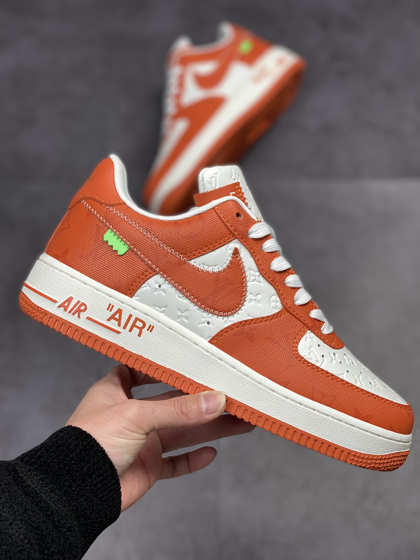 Louis Vuitton x Nike Air Force joint Air Force 1 low-top casual sports sneakers