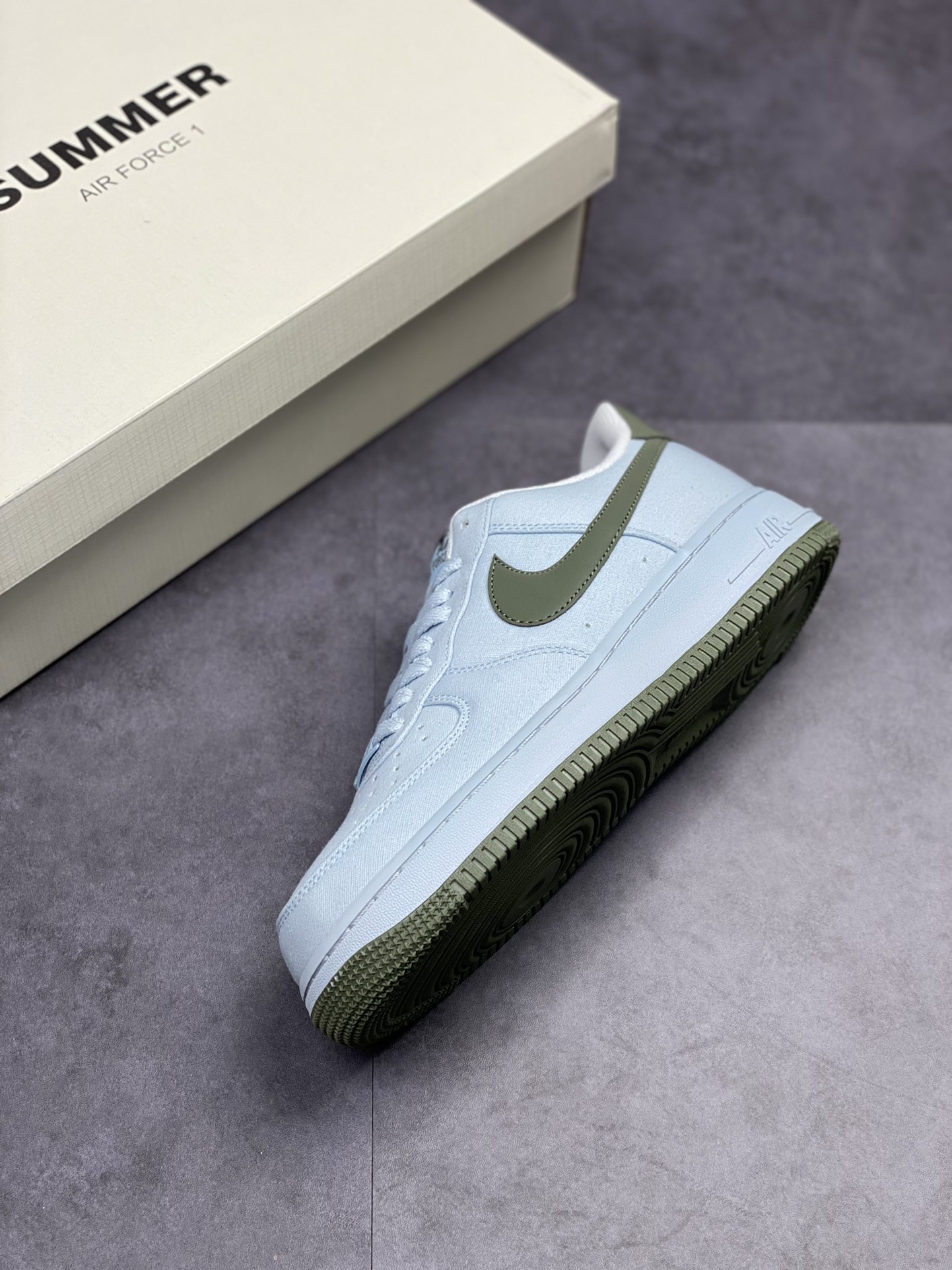 180 Nike Air Force 1 Low 07 月绿丹宁布DG2296-002