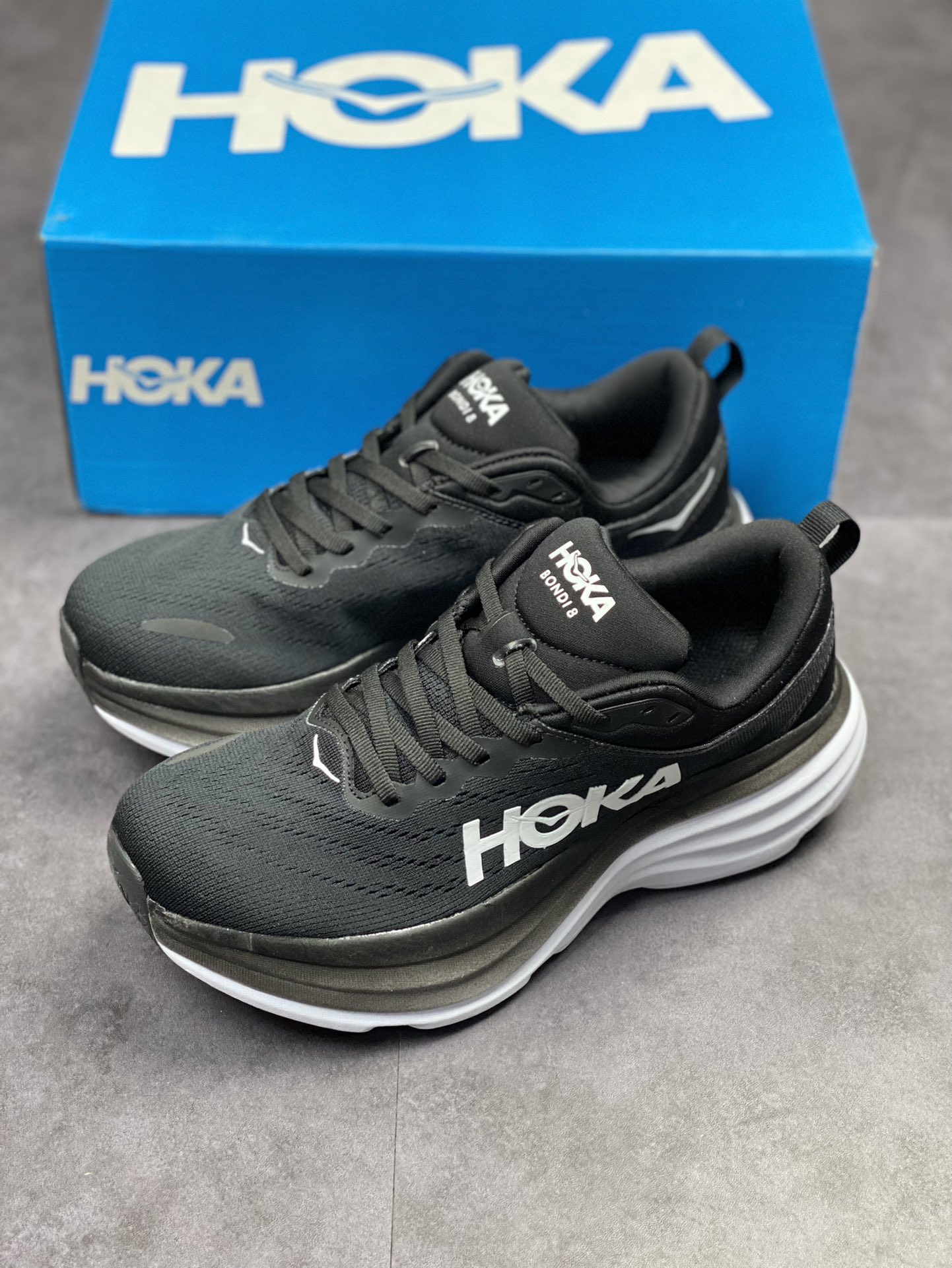 180 HOKA ONE ONE Bondi 邦迪8代系列专业性能 减震公路跑步鞋