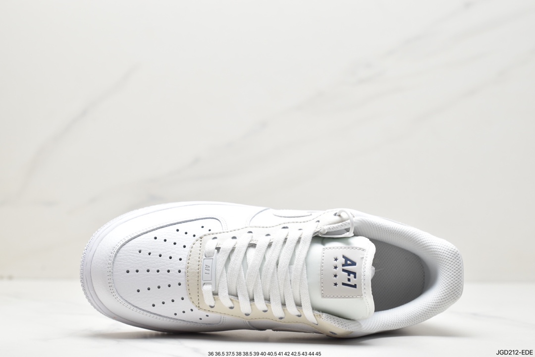 180 Air Force 1 '07 Low 白淡灰原楦头原纸板 315115-168