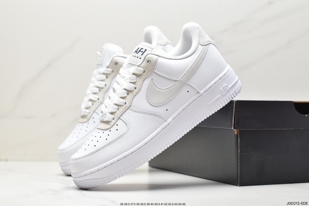 180 Air Force 1 '07 Low 白淡灰原楦头原纸板 315115-168