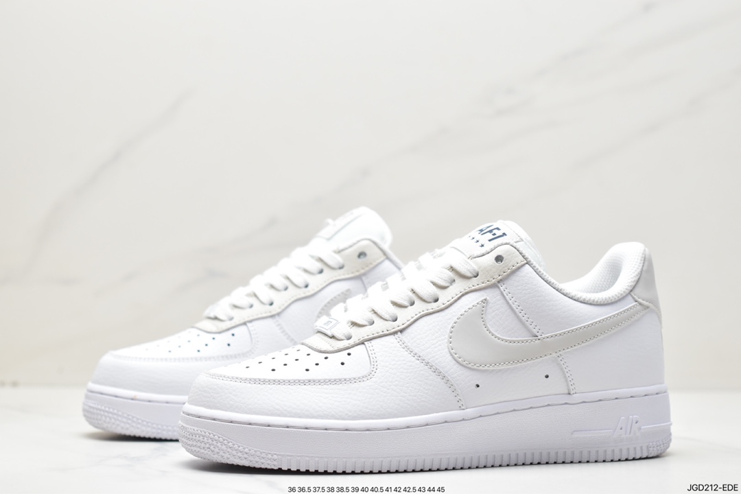 180 Air Force 1 '07 Low 白淡灰原楦头原纸板 315115-168