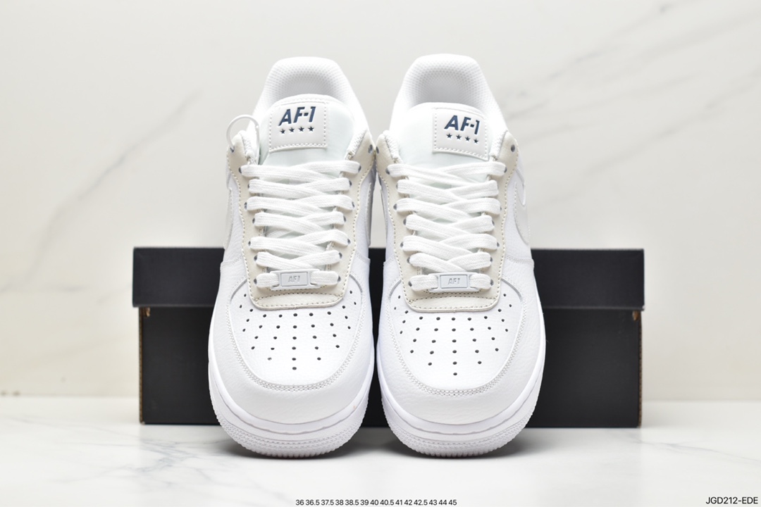 180 Air Force 1 '07 Low 白淡灰原楦头原纸板 315115-168