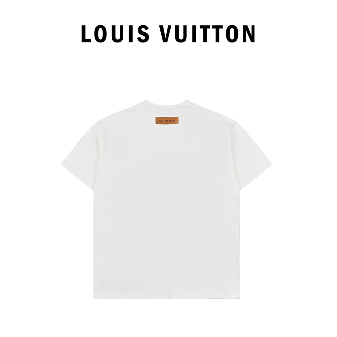 160 Louis Vuitton 路易威登LV23SS 彩虹短袖