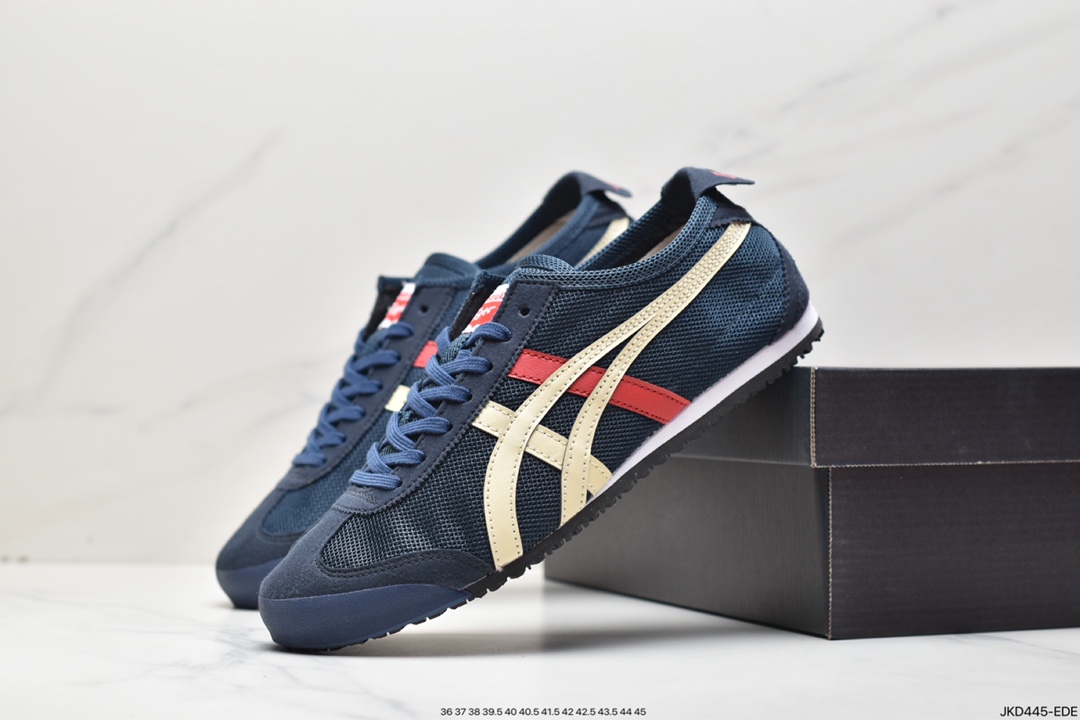 Nissan classic old brand-Onitsuka Tiger/Onitsuka Tiger Mexico 66 classic Mexican jogging shoes 1183C081-400