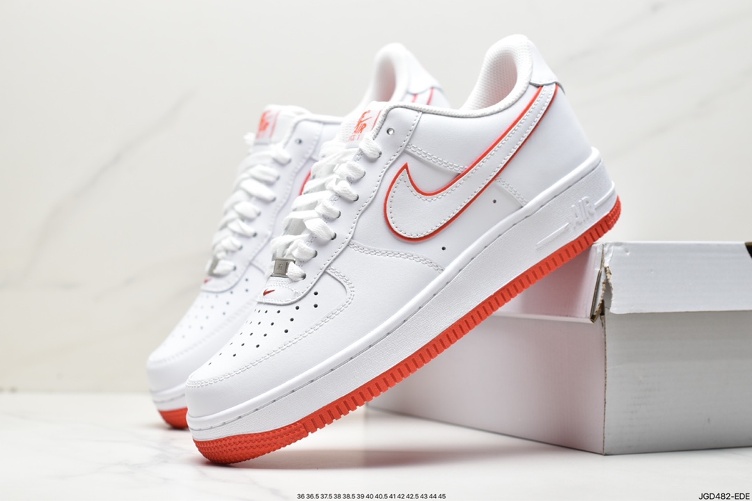180 Nike Air Force 1 Low 灰白 空军一号低帮运动休闲板鞋 DV0788-102