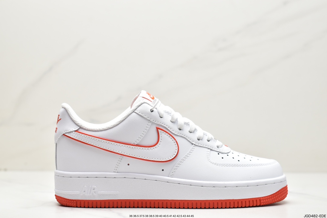 180 Nike Air Force 1 Low 灰白 空军一号低帮运动休闲板鞋 DV0788-102