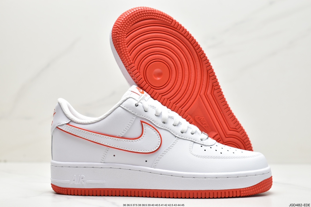 180 Nike Air Force 1 Low 灰白 空军一号低帮运动休闲板鞋 DV0788-102