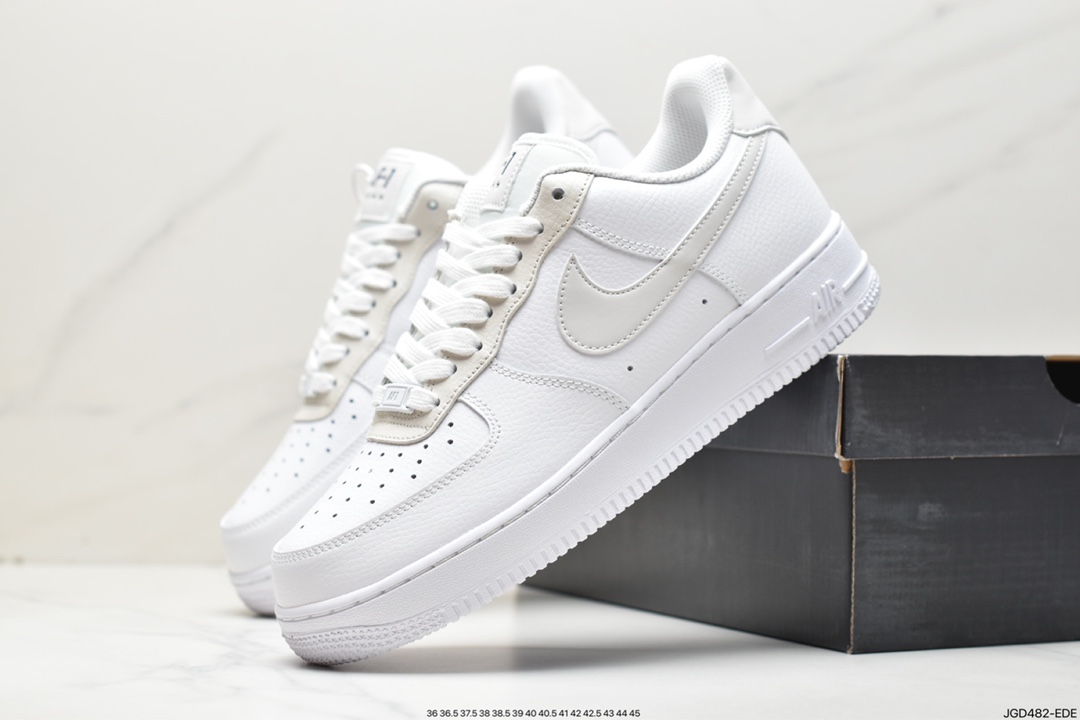 180 Nike Air Force 1 Low 灰白 空军一号低帮运动休闲板鞋 DV0788-102