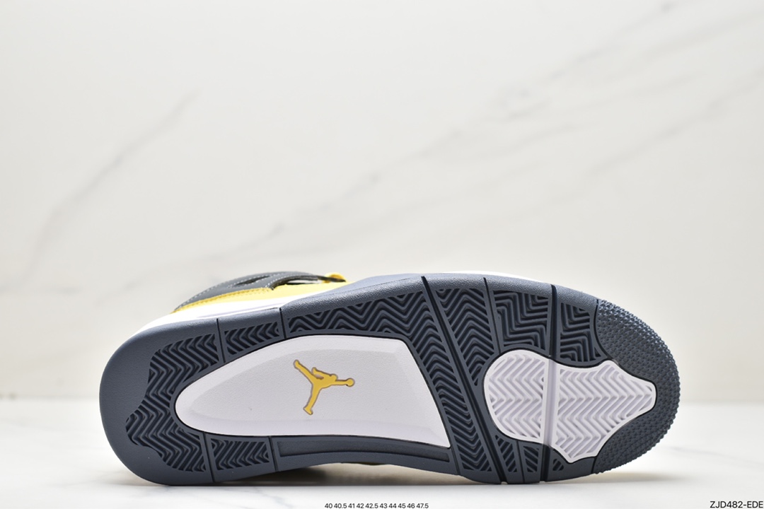240 Air Jordan 4 Retro “Tour Yellow” 黑黄电母314254-702 CT8527-700 408452-700