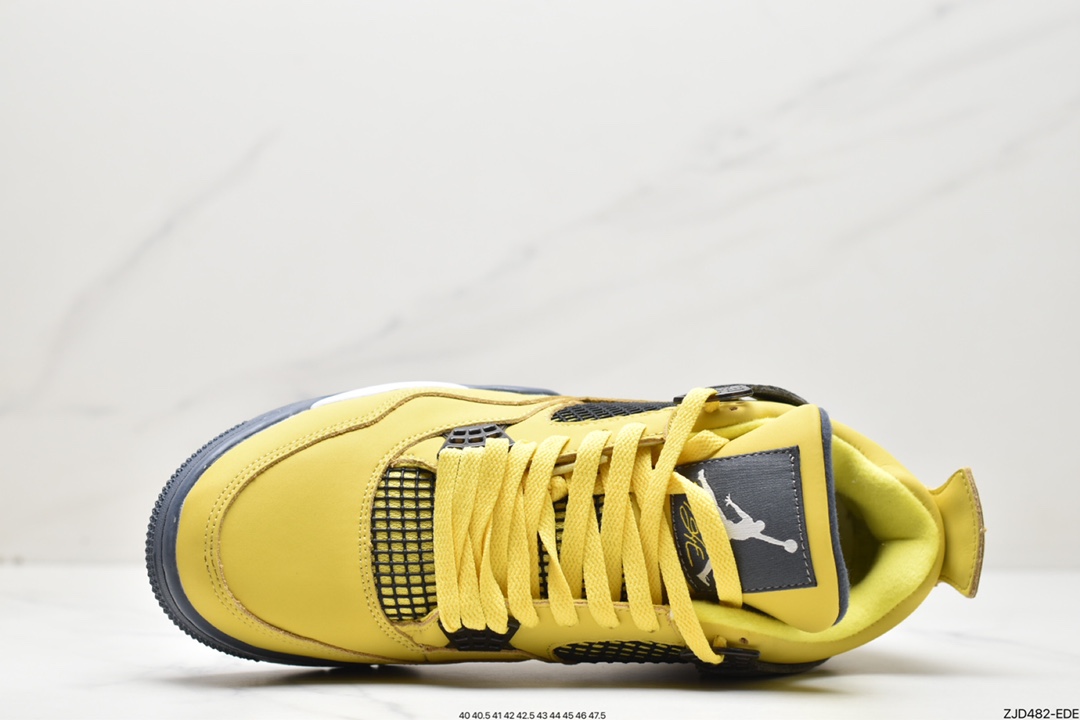 240 Air Jordan 4 Retro “Tour Yellow” 黑黄电母314254-702 CT8527-700 408452-700