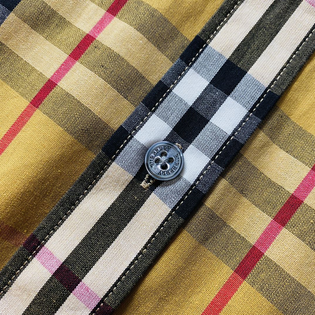 ！   三标齐全🔥官网款 可穿205斤❤ 巴宝莉 Burberry 原单品质 最新款 男装长袖衬衫 精选