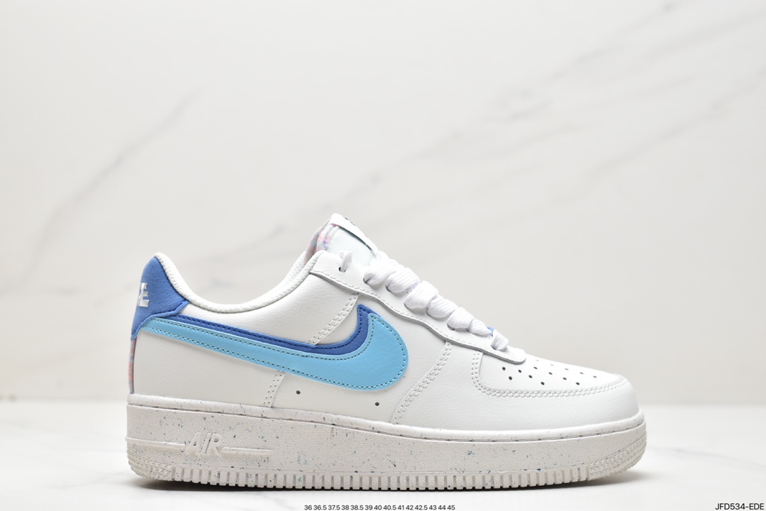170 Nike Air Force 1 Low 07 LV8 EMB “82 Double Swoosh Yellow“ 黄白黑双勾DX6065-171