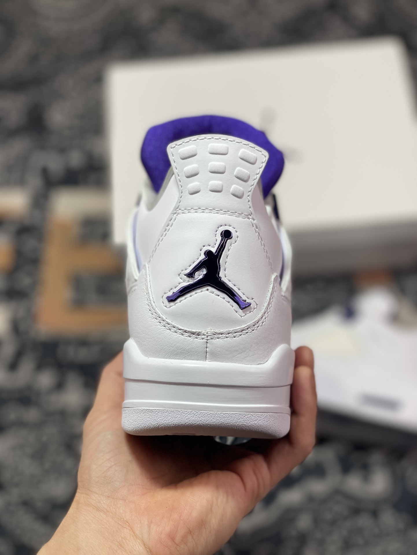 Air Jordan 4 Retro Purple Metallic 白紫 CT8527-115