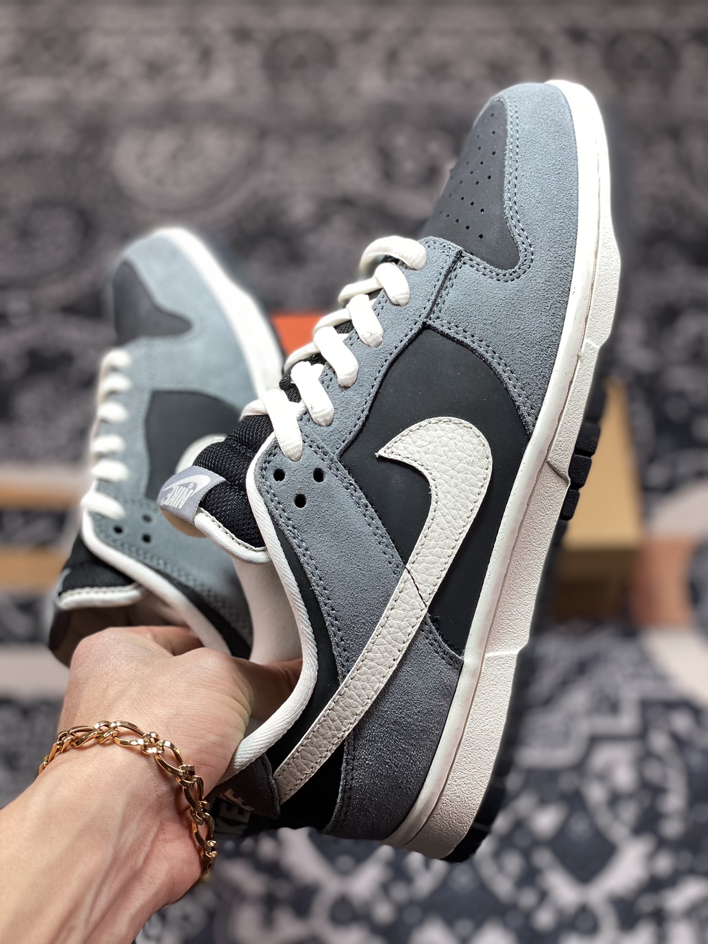 260 Nike SB Dunk Low”Black Stealth”扣篮板鞋“黑灰影子”304714-004