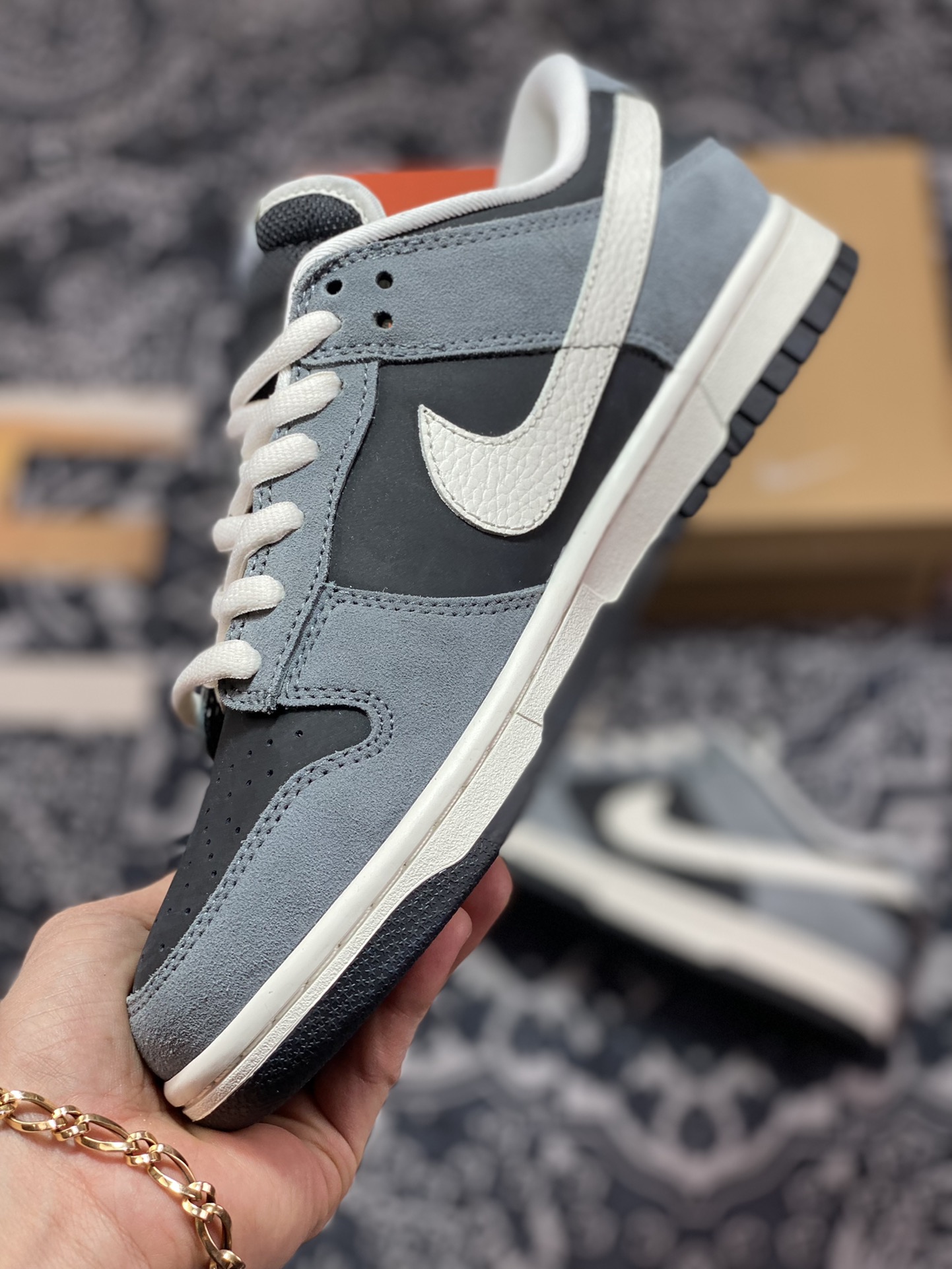 260 Nike SB Dunk Low”Black Stealth”扣篮板鞋“黑灰影子”304714-004
