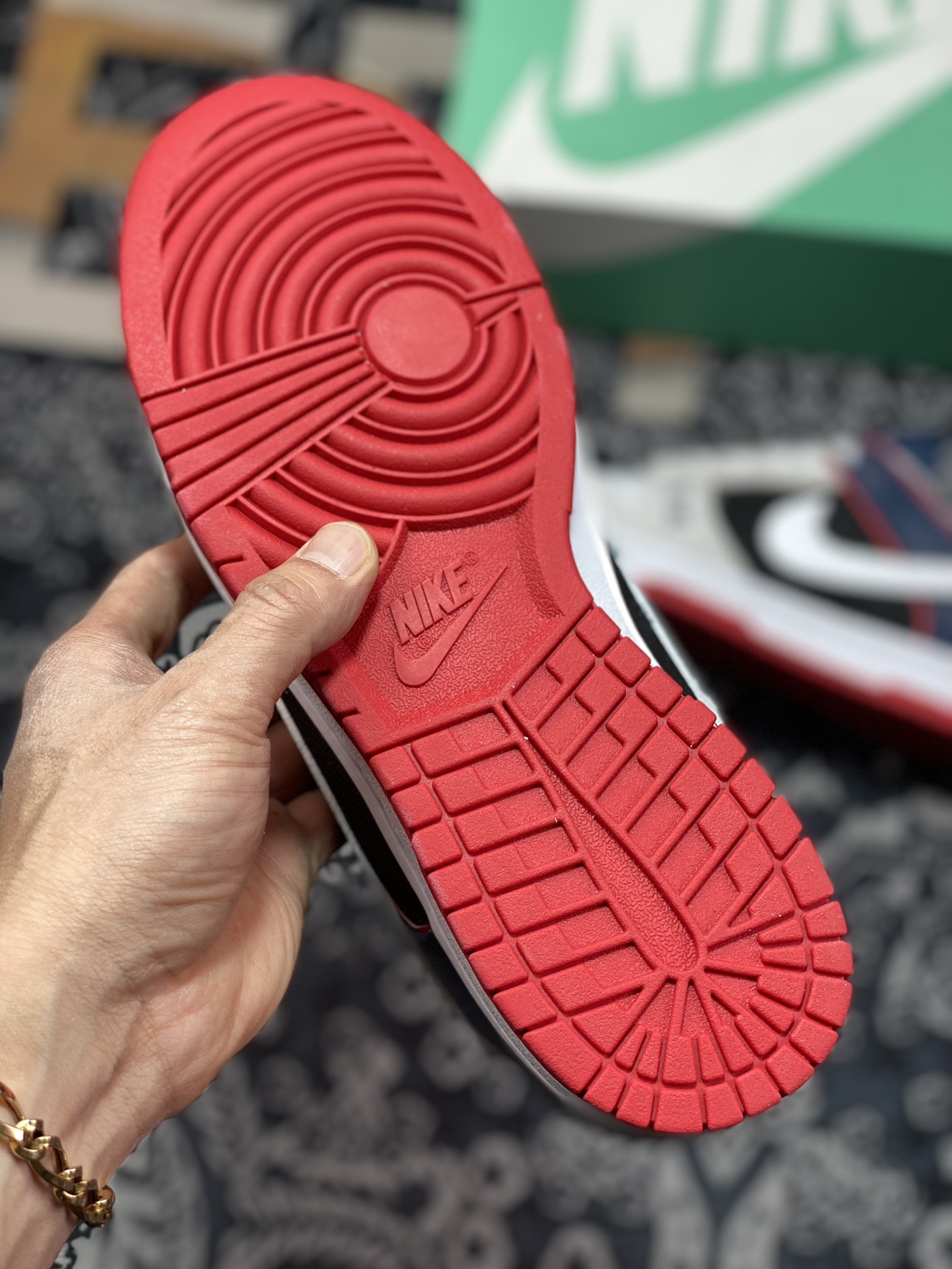 260 Nike SB Dunk Pro Low”Ronaldinho”扣篮系列低帮板鞋“灰白深蓝罗纳尔多”318020-015