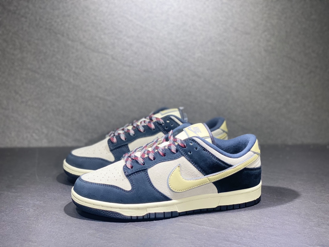 240 NIKE SB Dunk Low 麂皮灰黑 休闲运动鞋 DV3054-001