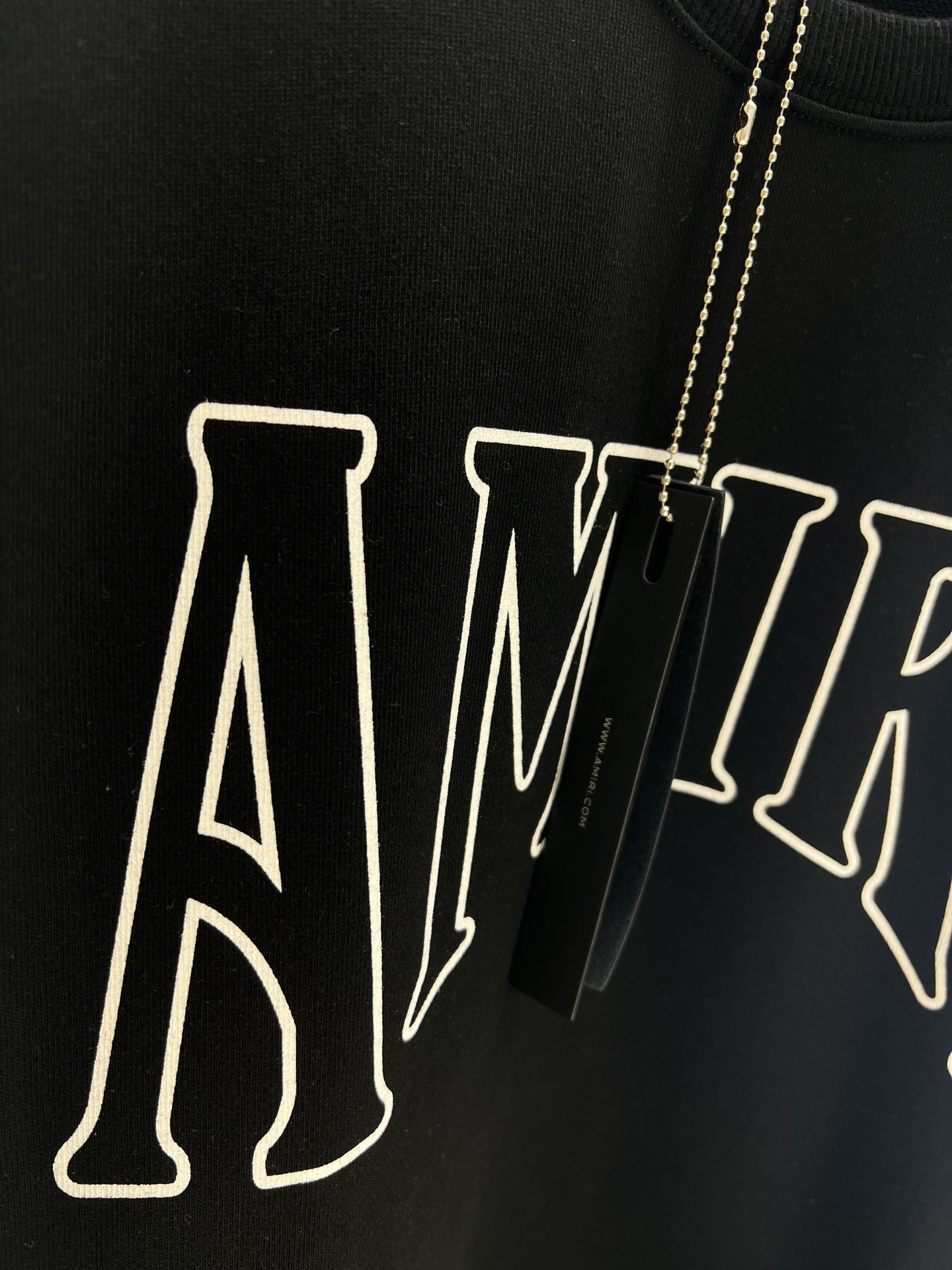 Amiri Round Neck Printed Sweatshirt Custom Terry Cotton Fabric Loose Fit 9 i1677818250 8878 7
