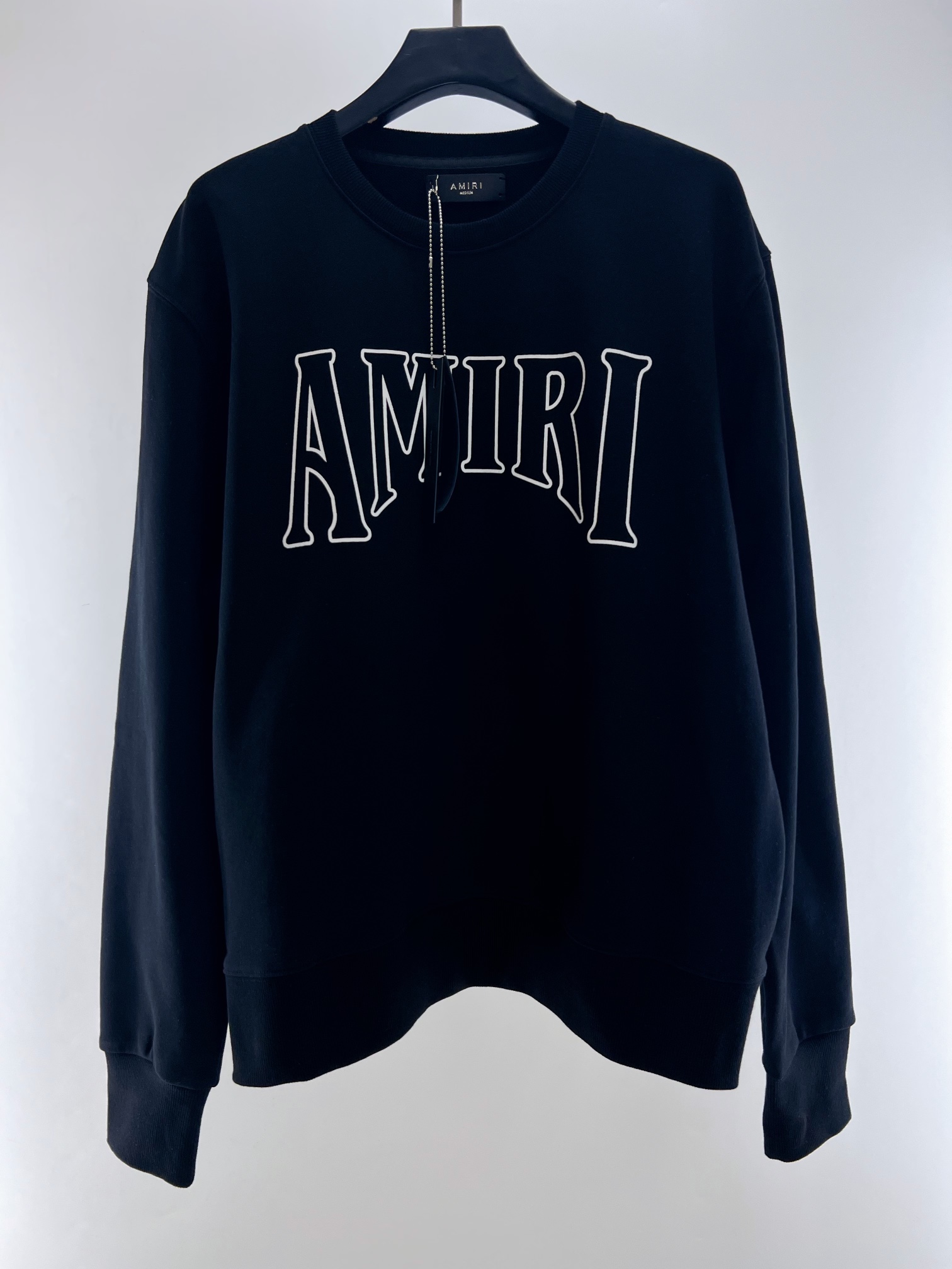 Amiri Round Neck Printed Sweatshirt Custom Terry Cotton Fabric Loose Fit 3 i1677818250 9910 1