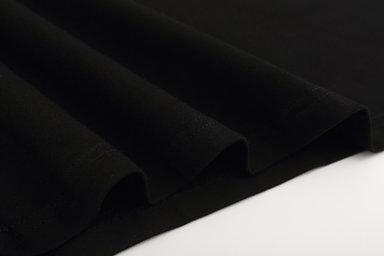 “DREW HOUSE LAUGHTY-HOSE Black T-shirts in Various Sizes with 230g Cotton Fabric” - 图片 6