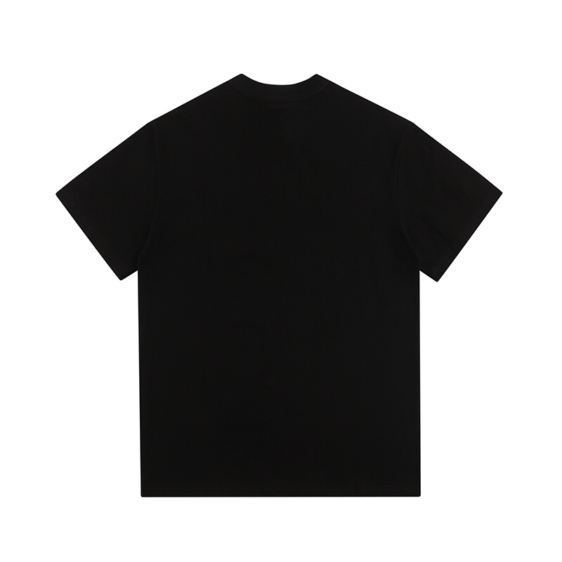 “DREW HOUSE LAUGHTY-HOSE Black T-shirts in Various Sizes with 230g Cotton Fabric” - 图片 2
