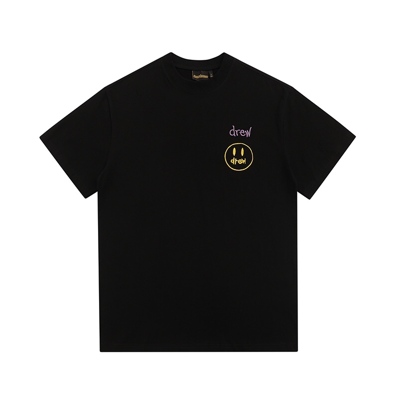 “DREW HOUSE Black and White Cotton T-Shirt in Various Sizes, 230g Fabric” - 图片 2