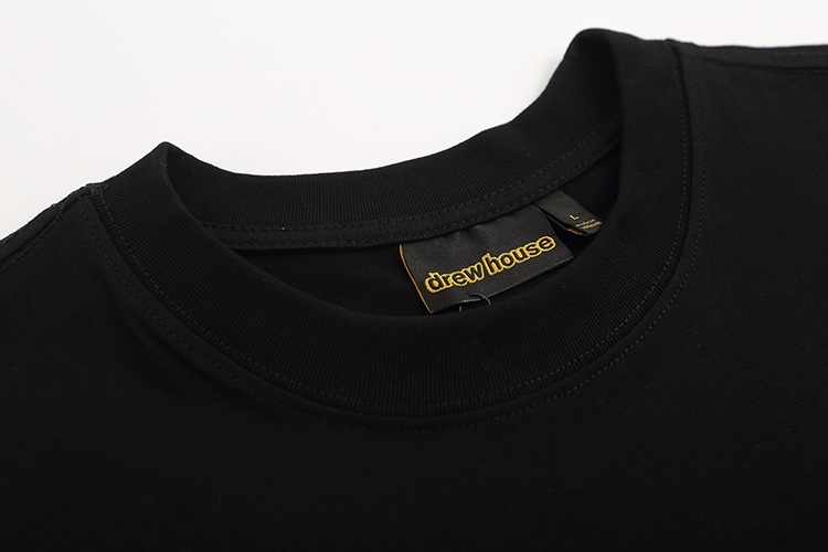 “DREW HOUSE Black and White Cotton T-Shirt in Various Sizes, 230g Fabric” - 图片 6