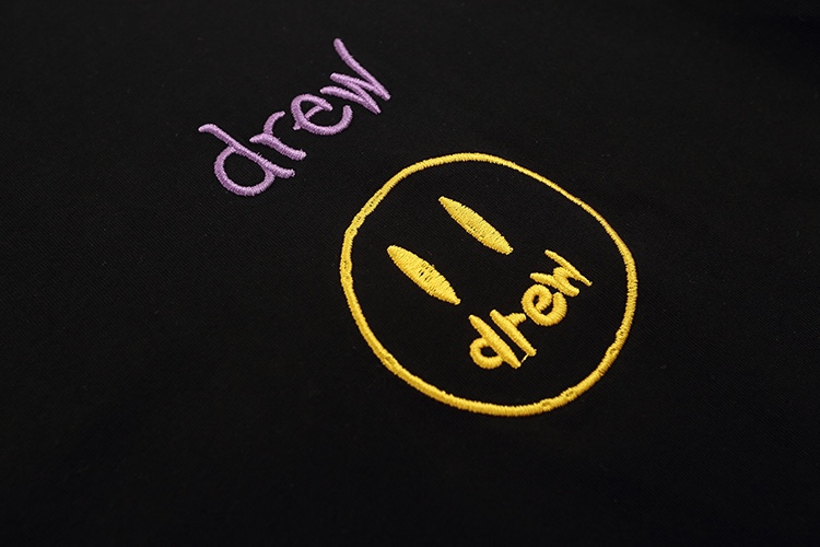 “DREW HOUSE Black and White Cotton T-Shirt in Various Sizes, 230g Fabric” - 图片 4