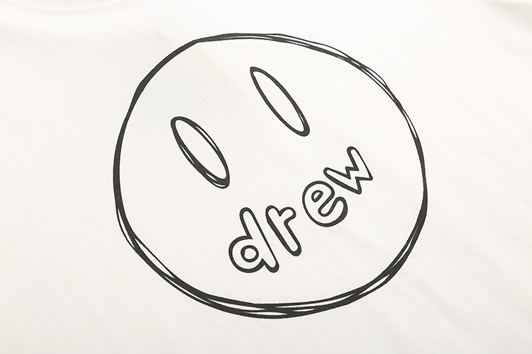 “DREW HOUSE White Cotton T-Shirt in Various Sizes, 230g Fabric” - 图片 3