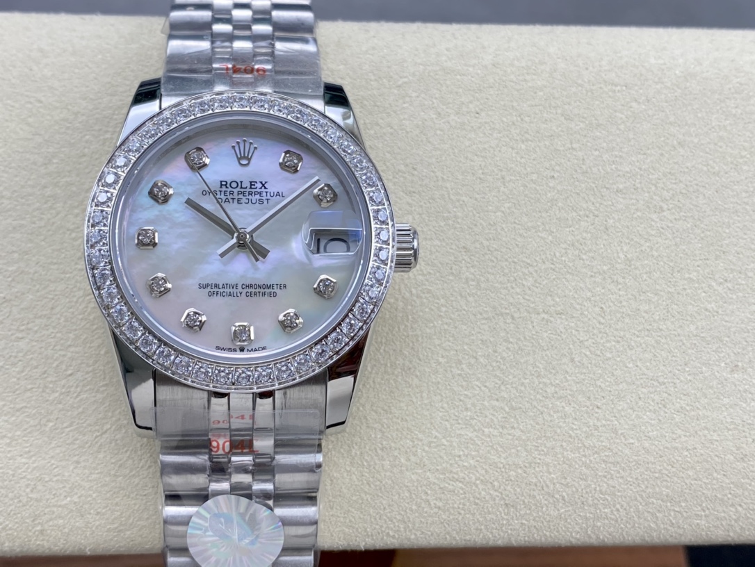 SK Factory 女款 劳力士Rolex 日志型31mm 自動機械腕時計