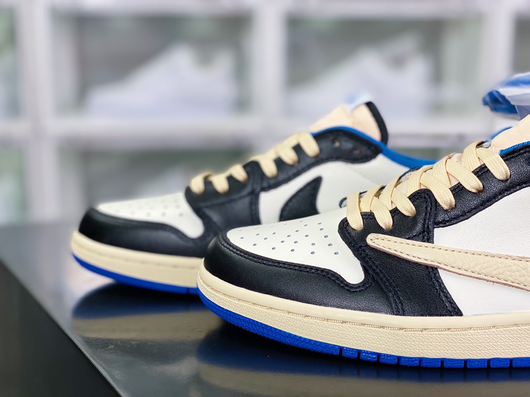 400 Travis Scott x 【Nike】 Air Jordan 1 Retro Low OG”Cactus Jack”AJ1乔丹一代DM7866-140