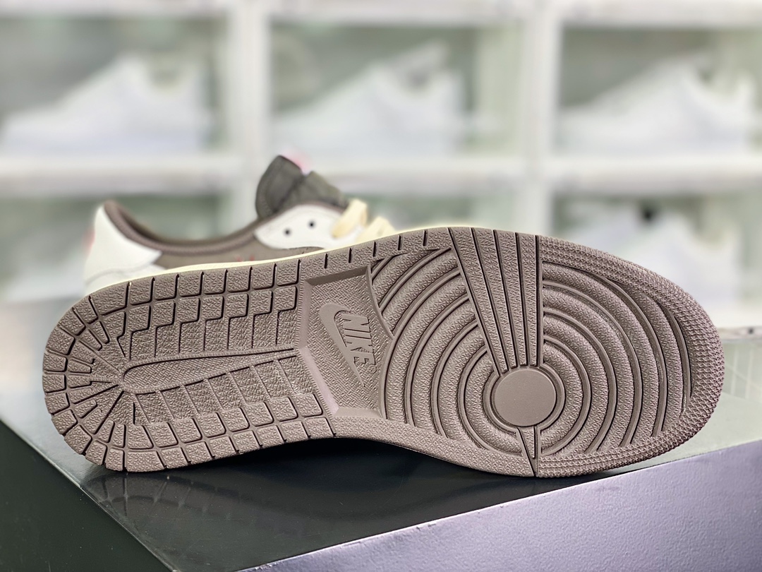 400 Travis Scott x 【Nike】 Air Jordan 1 Retro Low OG”Cactus Jack”AJ1乔丹一代DM7866-162