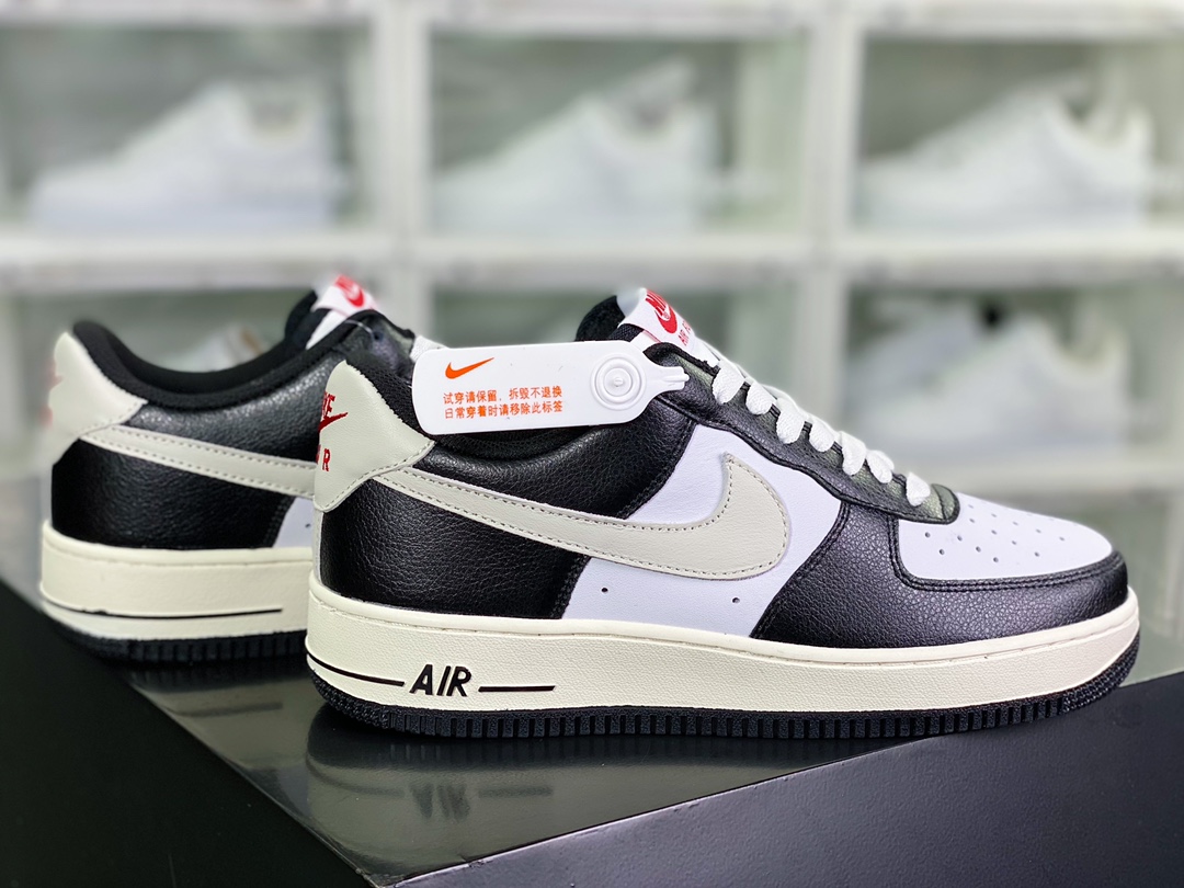 220 Air Force 1'07 Low Retro SP空军一号低帮板鞋“皮革黑白小旧金山”DE0099-001