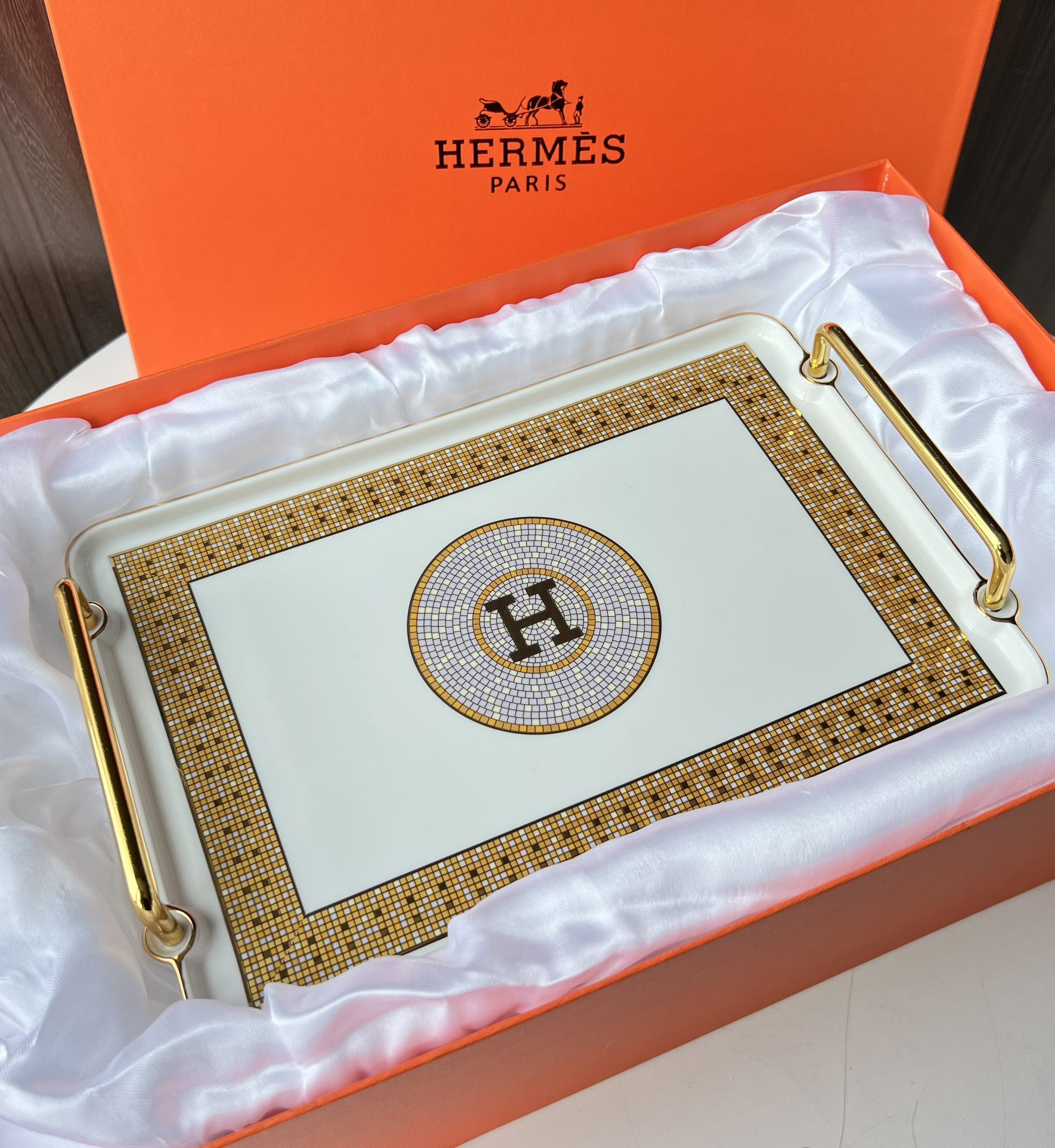 欧式奢华HERMES爱马仕卫浴五件套 3