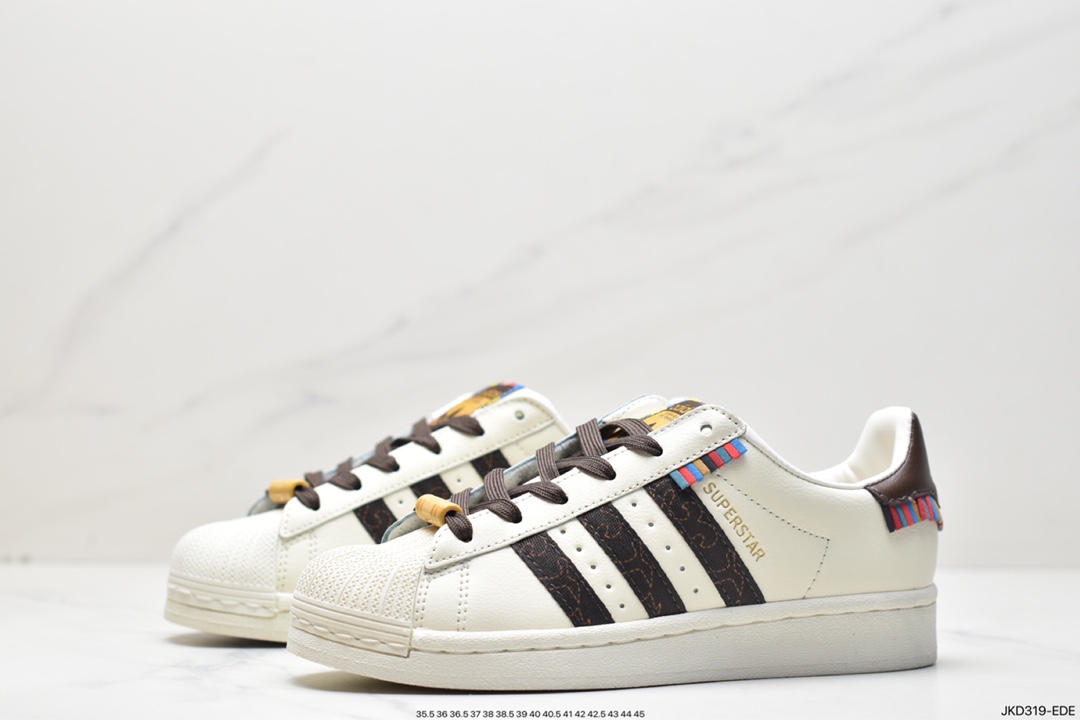 Adidas Clover Originals Superstar ”Sail/Green/Lace” Shell Head GY2524