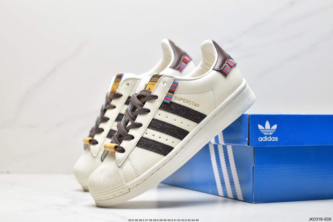 Adidas Clover Originals Superstar ”Sail/Green/Lace” Shell Head GY2524