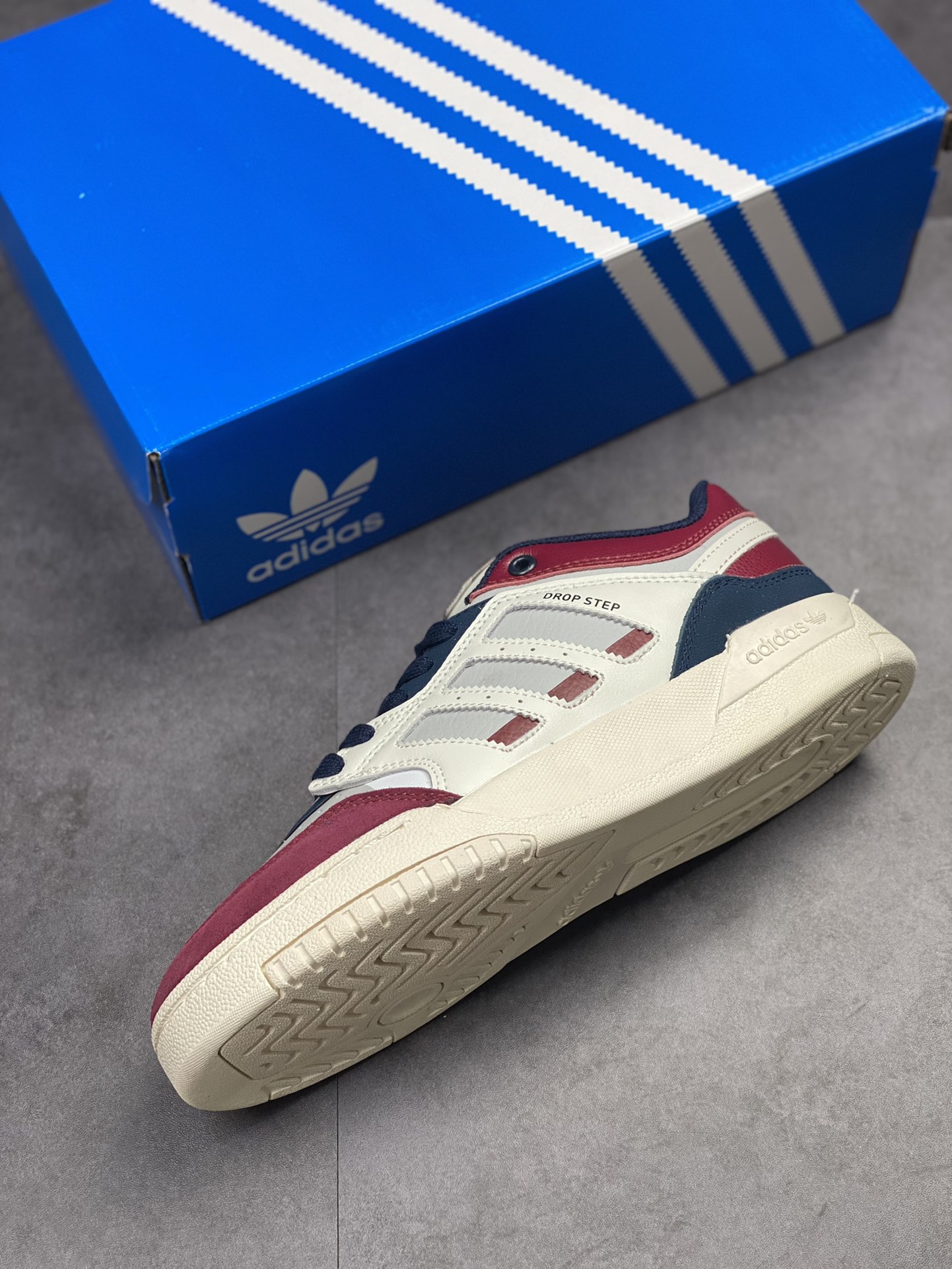 Overseas channel version original box original label Adidas Drop Step XL low top HQ7118