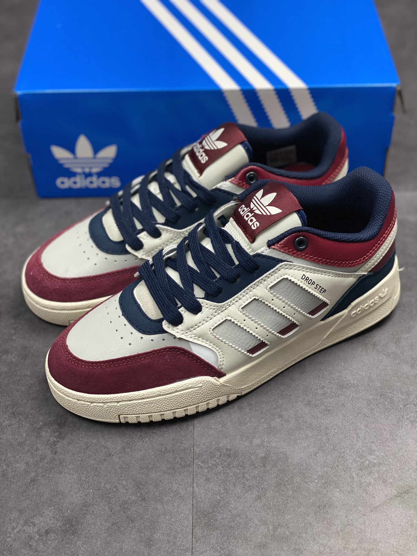 Overseas channel version original box original label Adidas Drop Step XL low top HQ7118