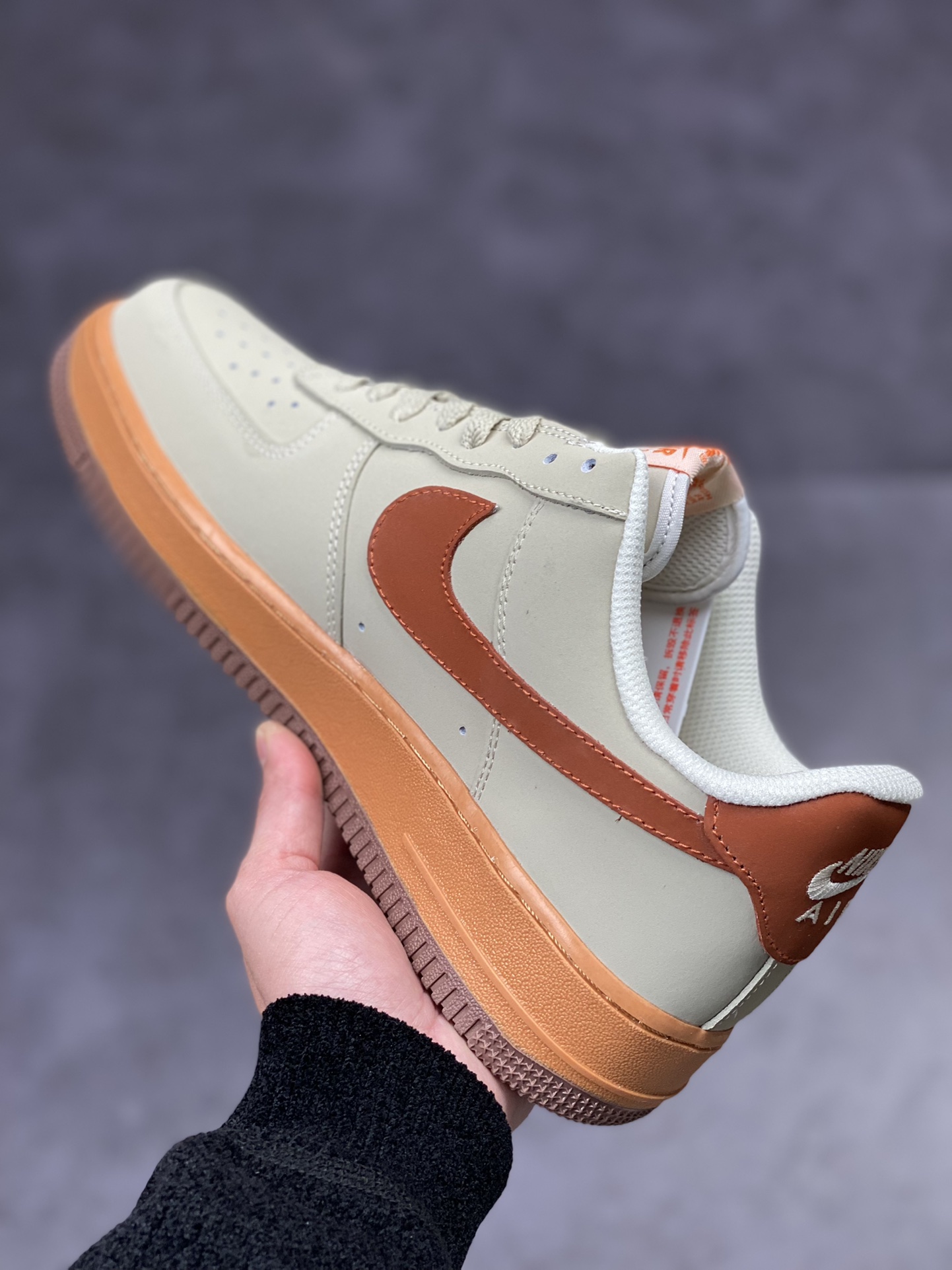 210 Nike Air Force 1 Low 07 灰橙LV联名315122-001