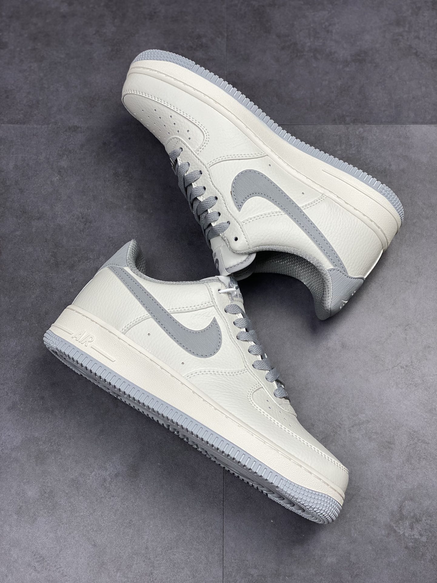 230 Nike Air Force 1 Low 07 白深灰签字笔 NK6369-566