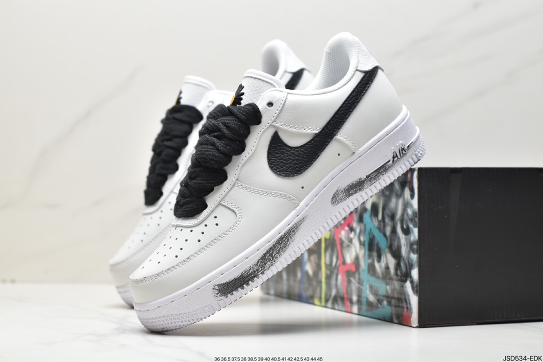 200 PEACEMINUSONE x Nike Air Force 1 ”07 Low”Para-Noise 2.0”空军低帮 DD3223-100