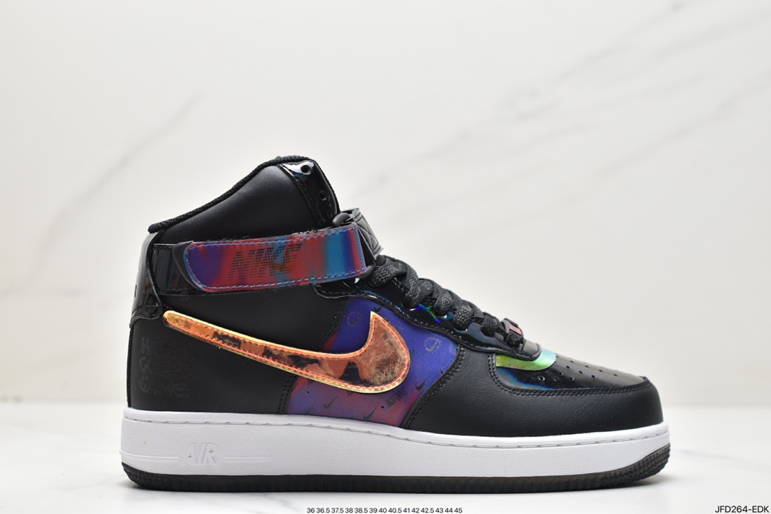 170 耐克Air Force 1 High LV8 “Good Game” 电玩 炫彩镭射 DC0831-101