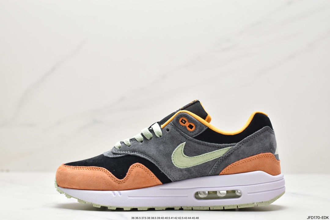 170 耐克Nike Air Max 1 PRM 低帮复古百搭 休闲运动慢跑鞋 DZ0482-001